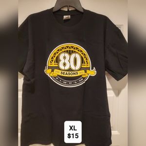 Pittsburgh Steelers 80 seasons Tshirt